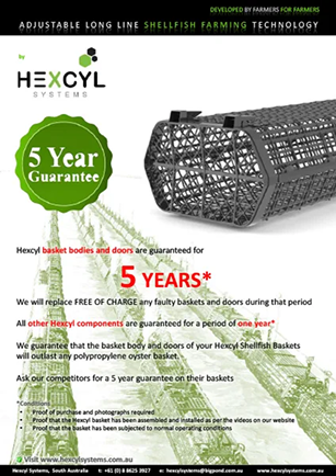 Hexcyl 5 Year Guarantee